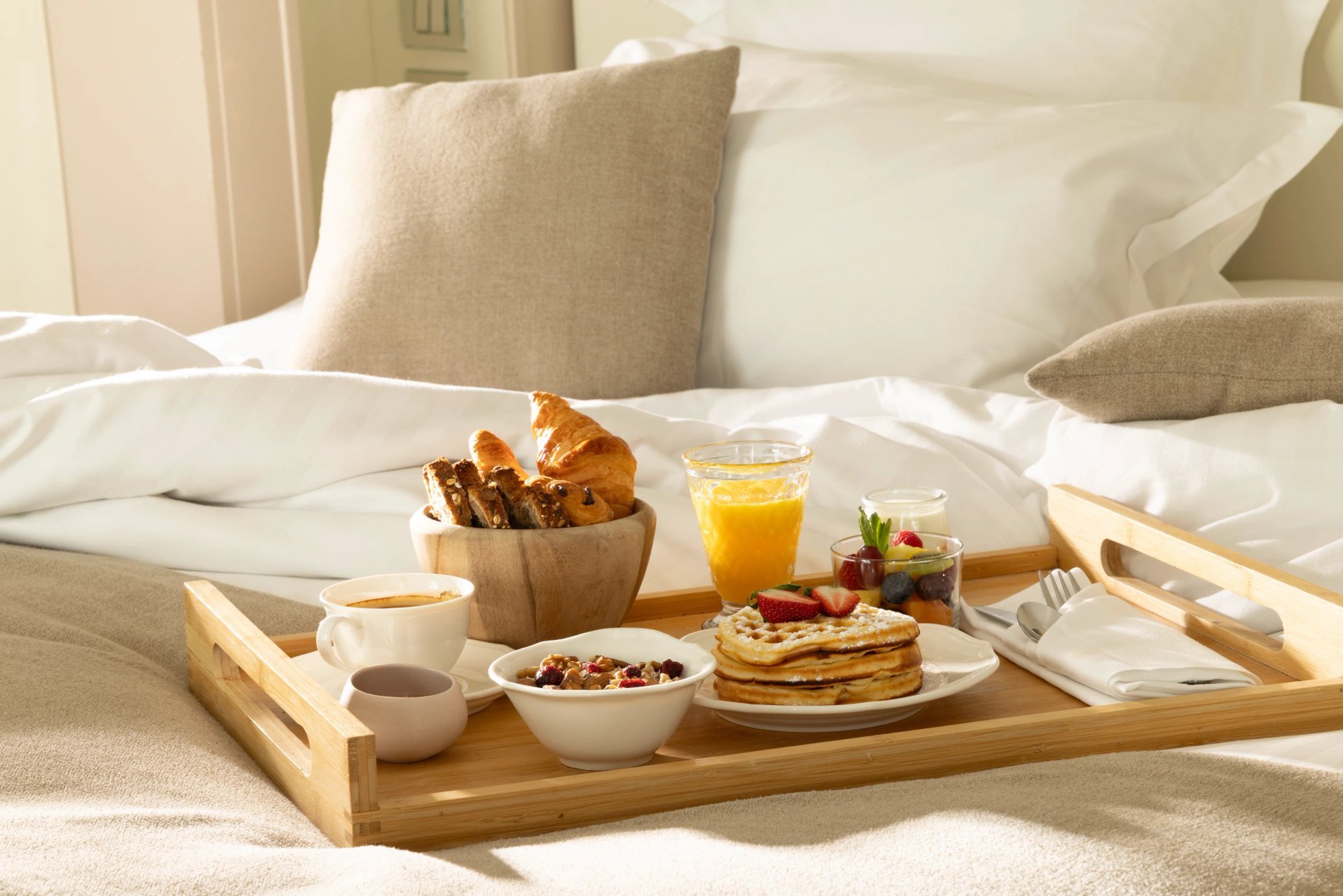 Hotel Le Pradey Breakfast in the room