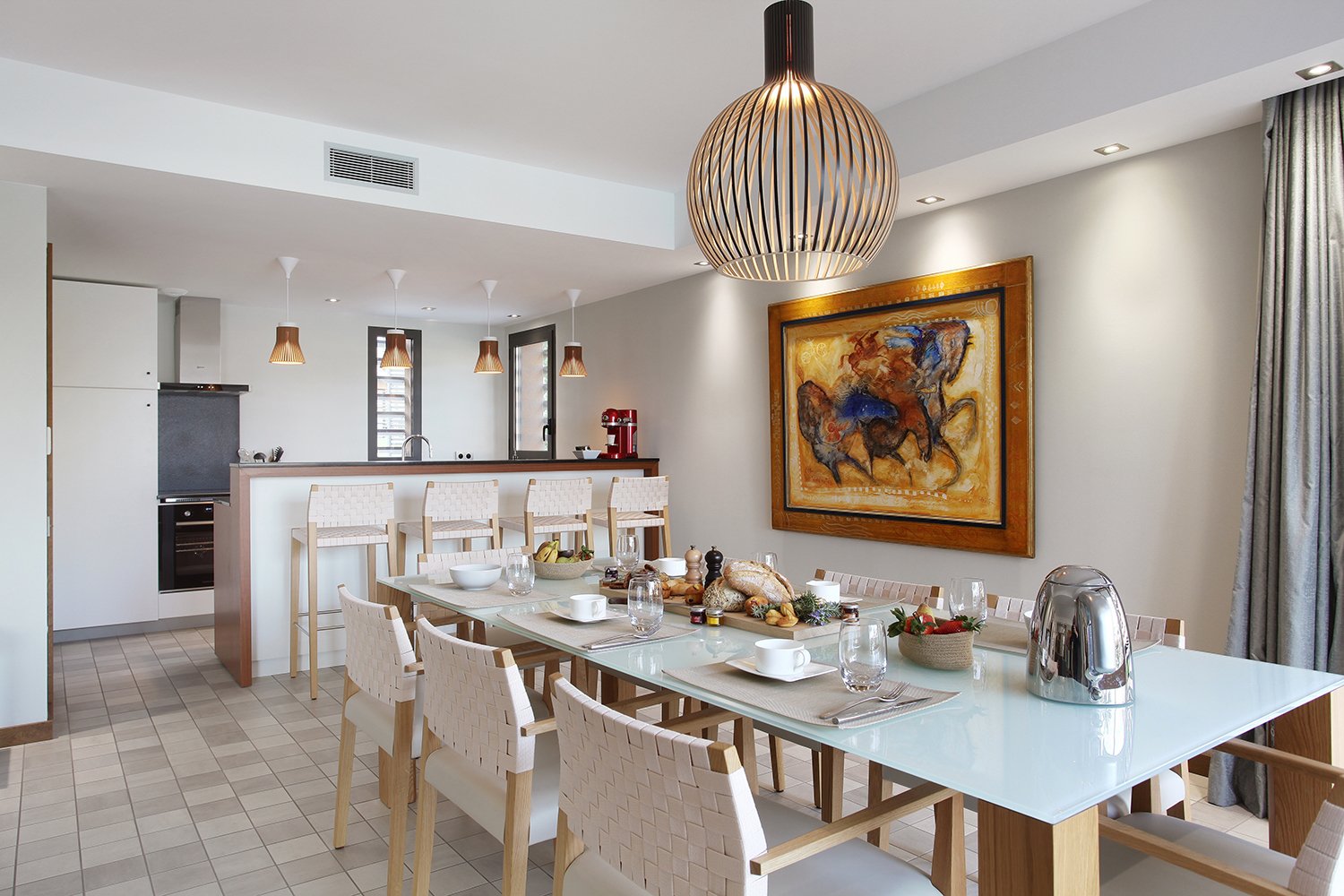 Kube Saint-Tropez - WOOD Villa - Dining room