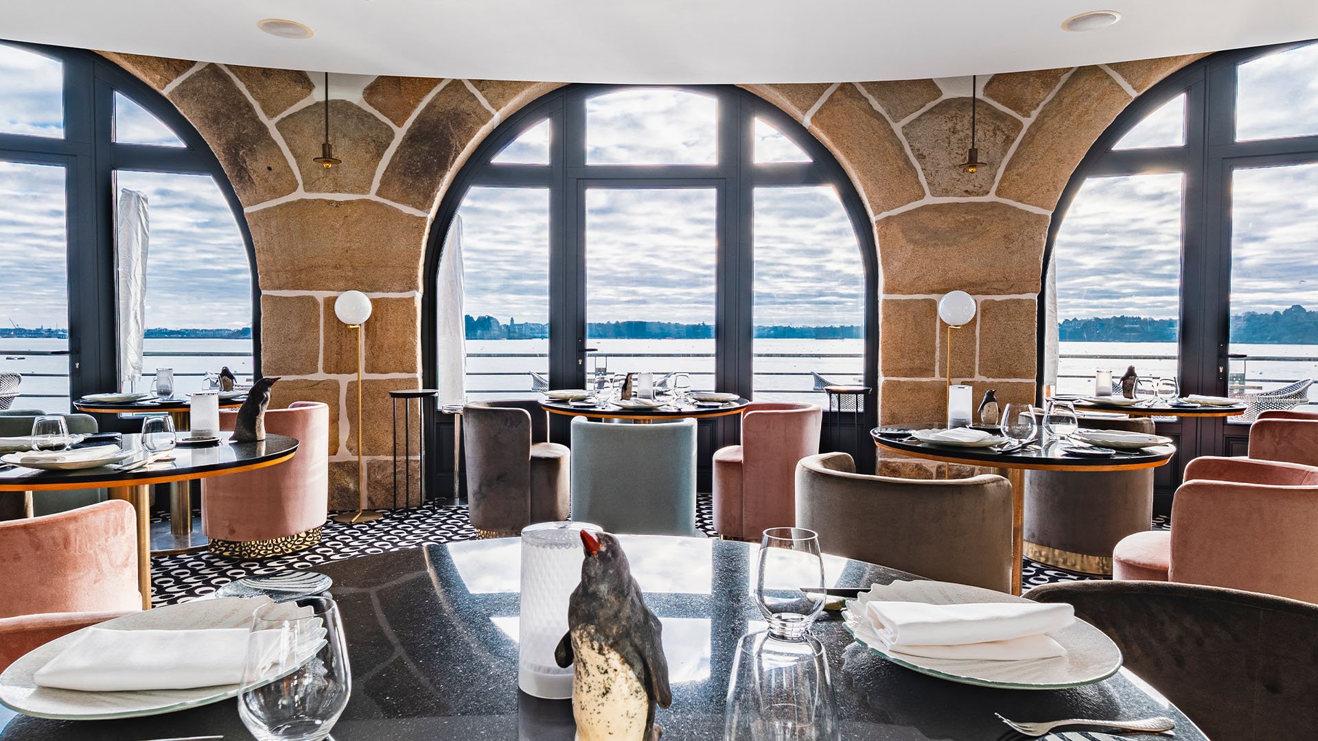 Hôtel Bretagne - Dinard - Castelbrac - Restaurant