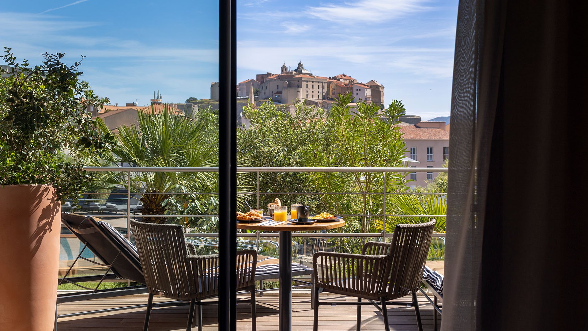 Calvi - L'Acquale - Terrasse chambre