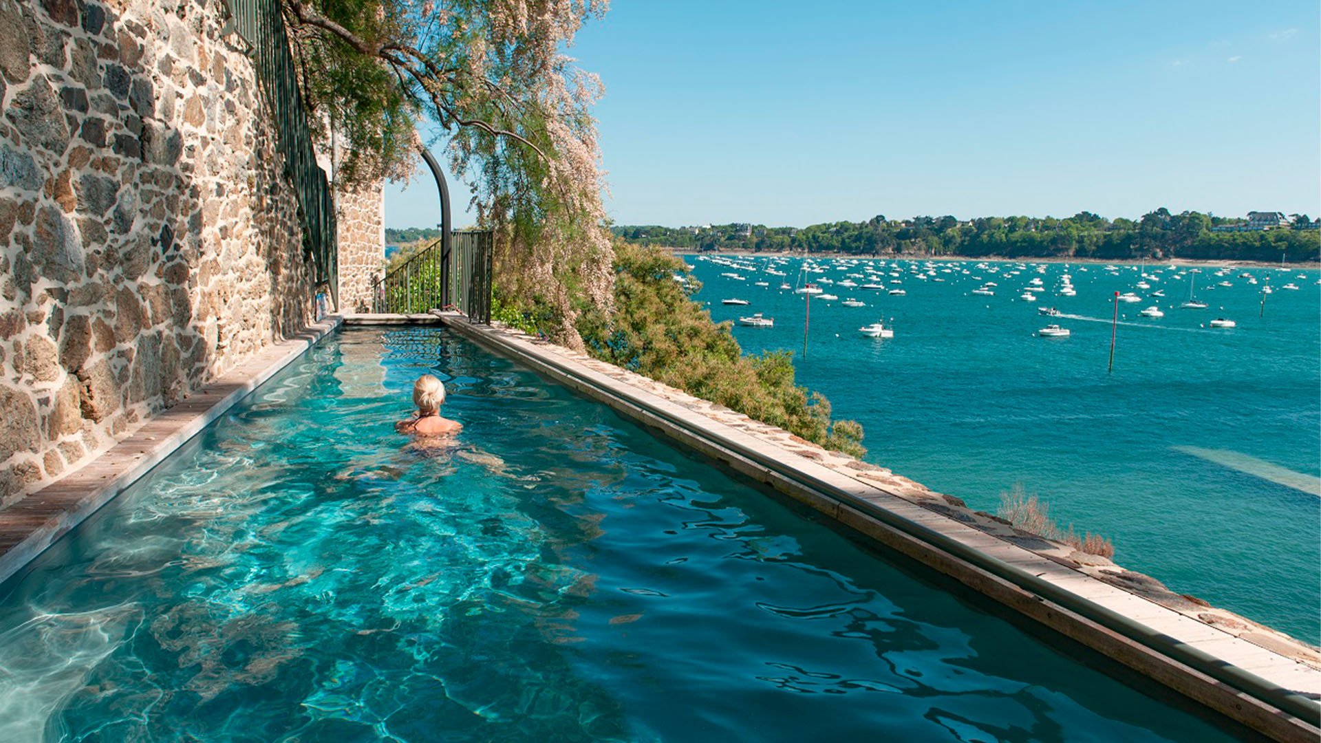 Hôtel Bretagne - Dinard - Castelbrac - Piscine