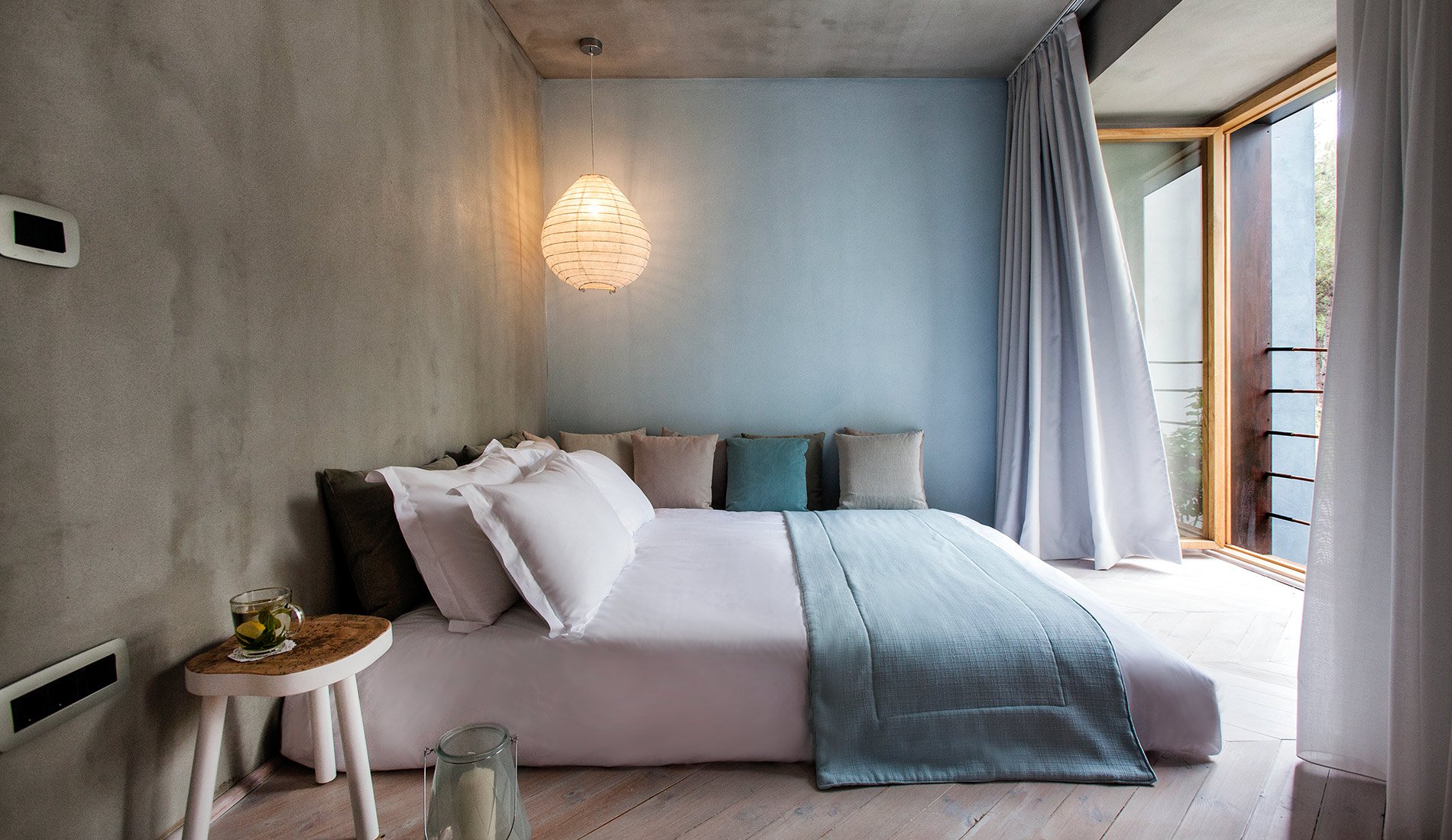 resort de luxe atypique Ekies all senses resort 4* Vourvourou Grèce chambre