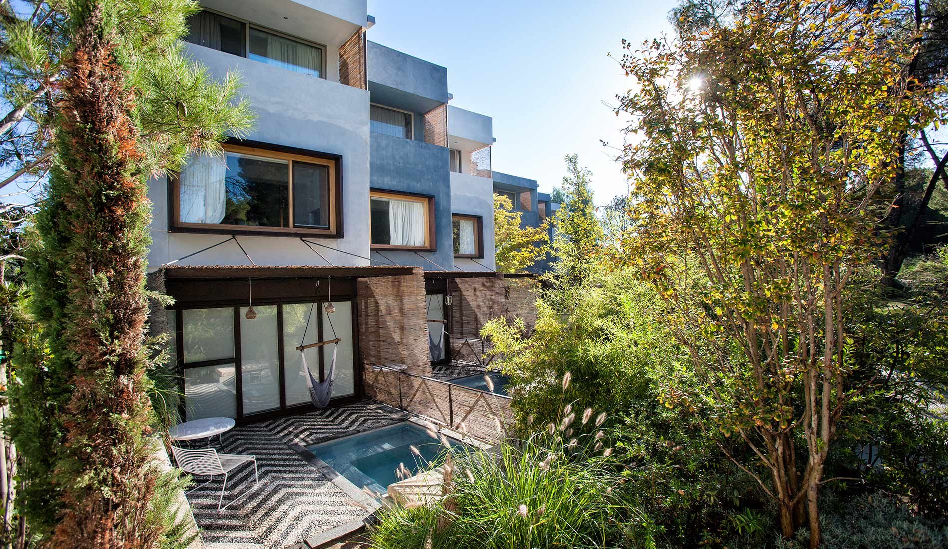 resort de luxe atypique Ekies all senses resort 4 étoiles Vourvourou Grèce vue chambre