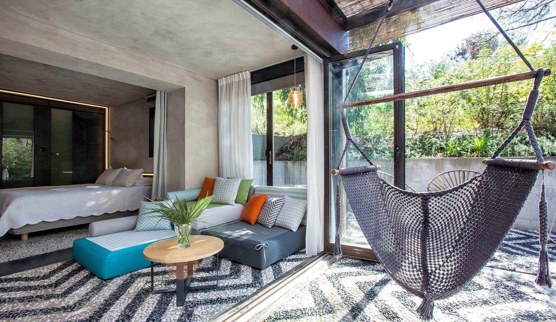 resort de luxe atypique Ekies all senses resort 4 étoiles Vourvourou Grèce chambre