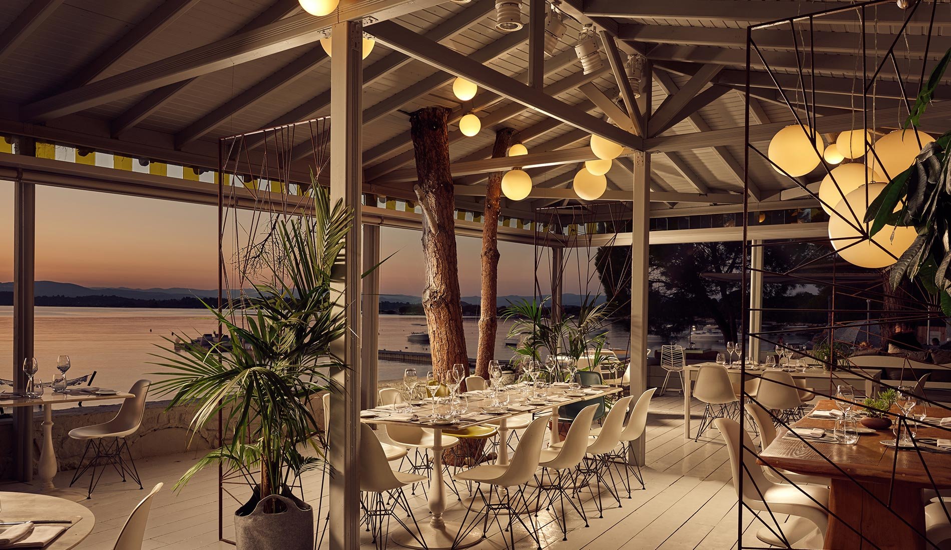 resort de luxe atypique Ekies all senses resort 4* Vourvourou Grèce restaurant