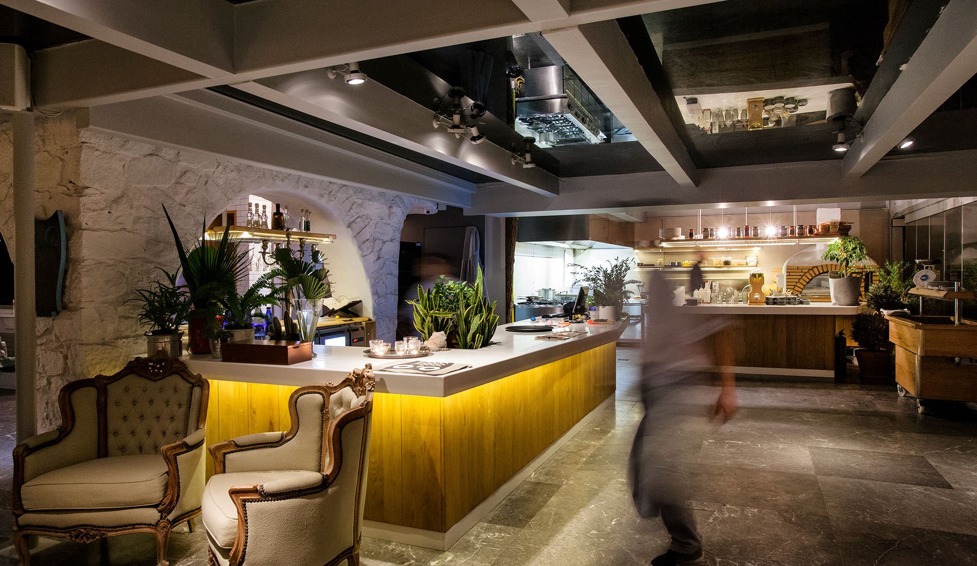 resort de luxe atypique Ekies all senses resort 4* Vourvourou Grèce restaurant