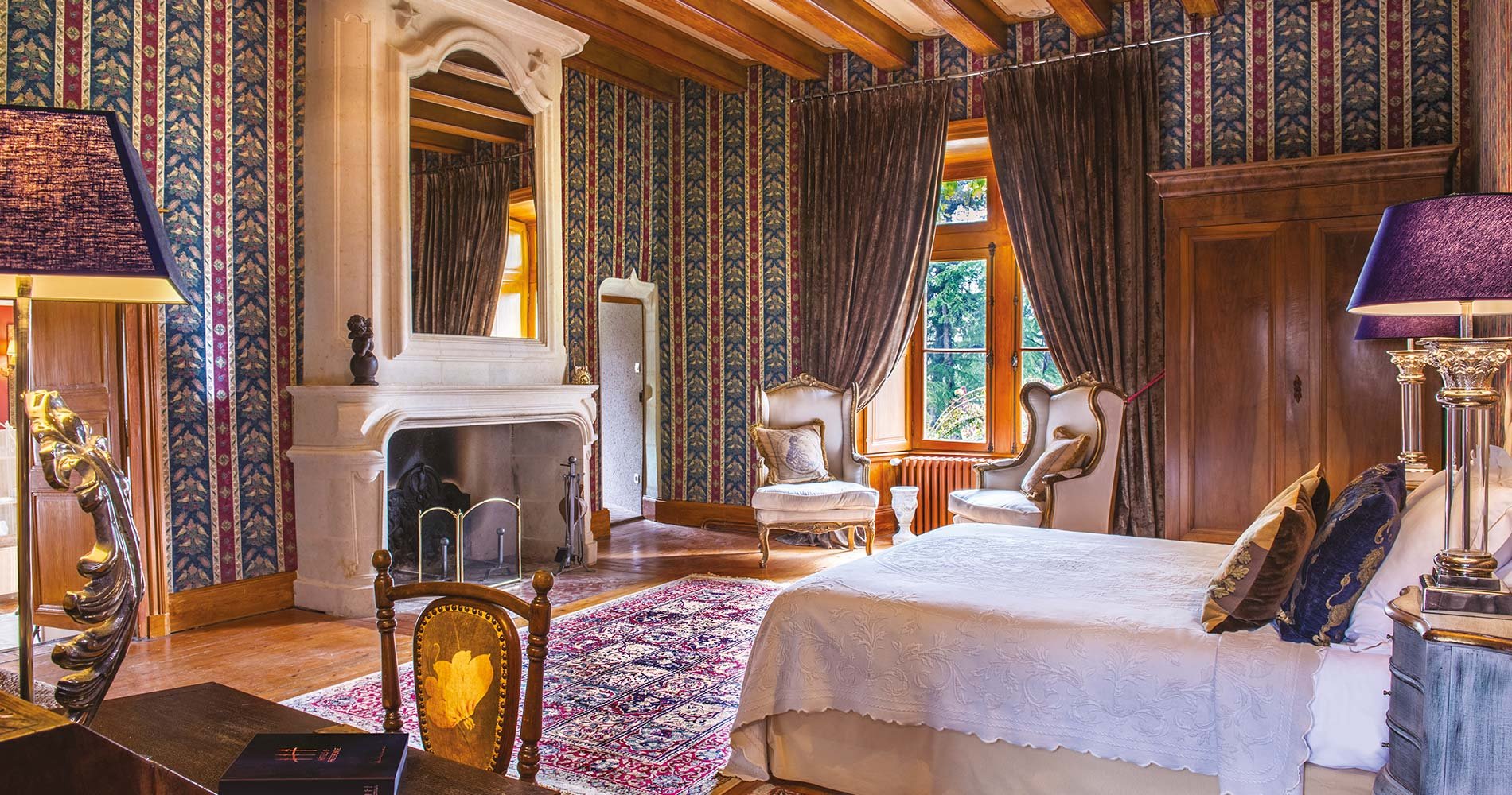 Demeure de charme Le Château de l'Épinay Angers Loire France chambre