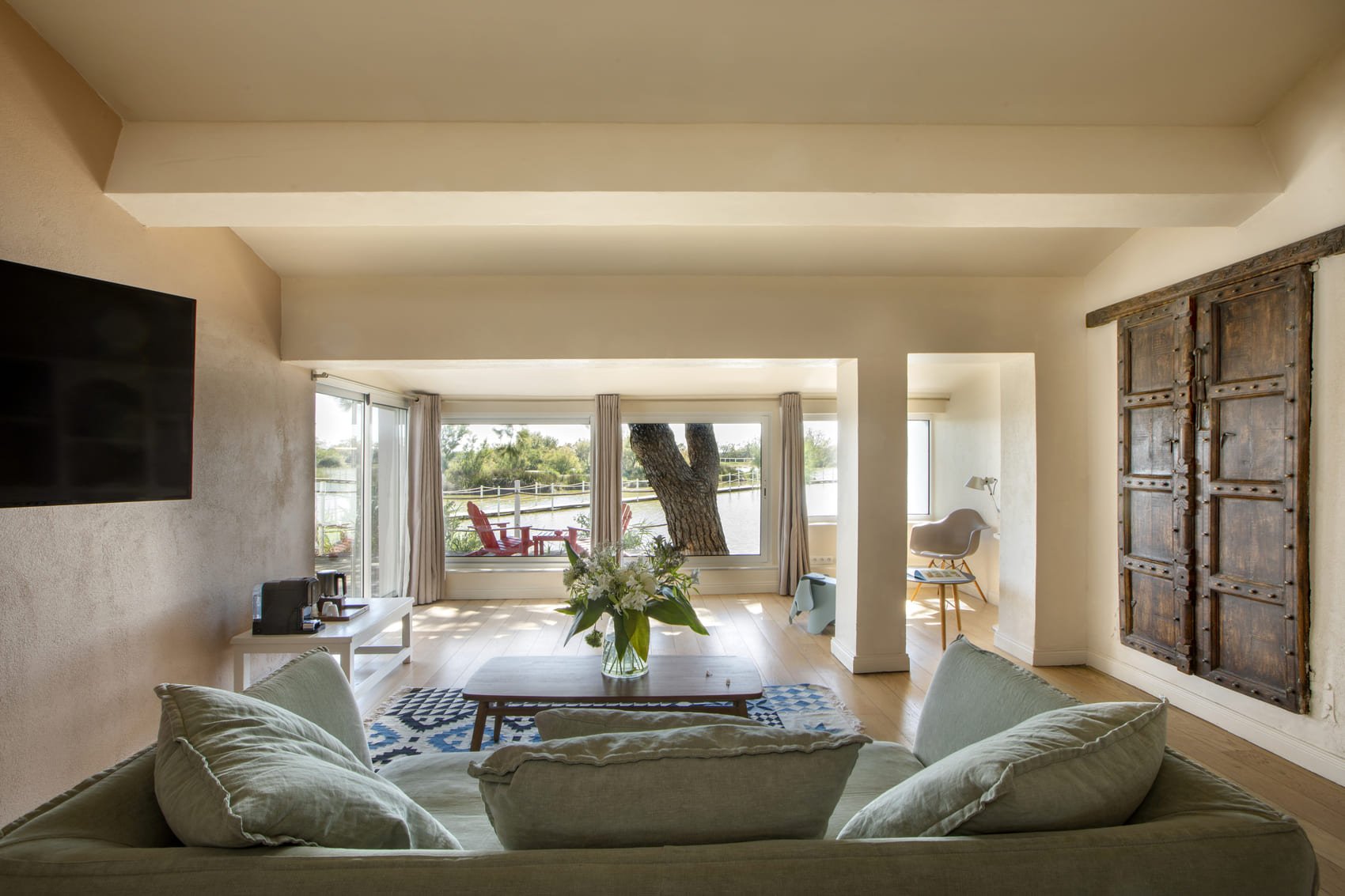 Boutique hôtel de luxe Camargue France - Mas de la Fouque – chambre suite roulottes