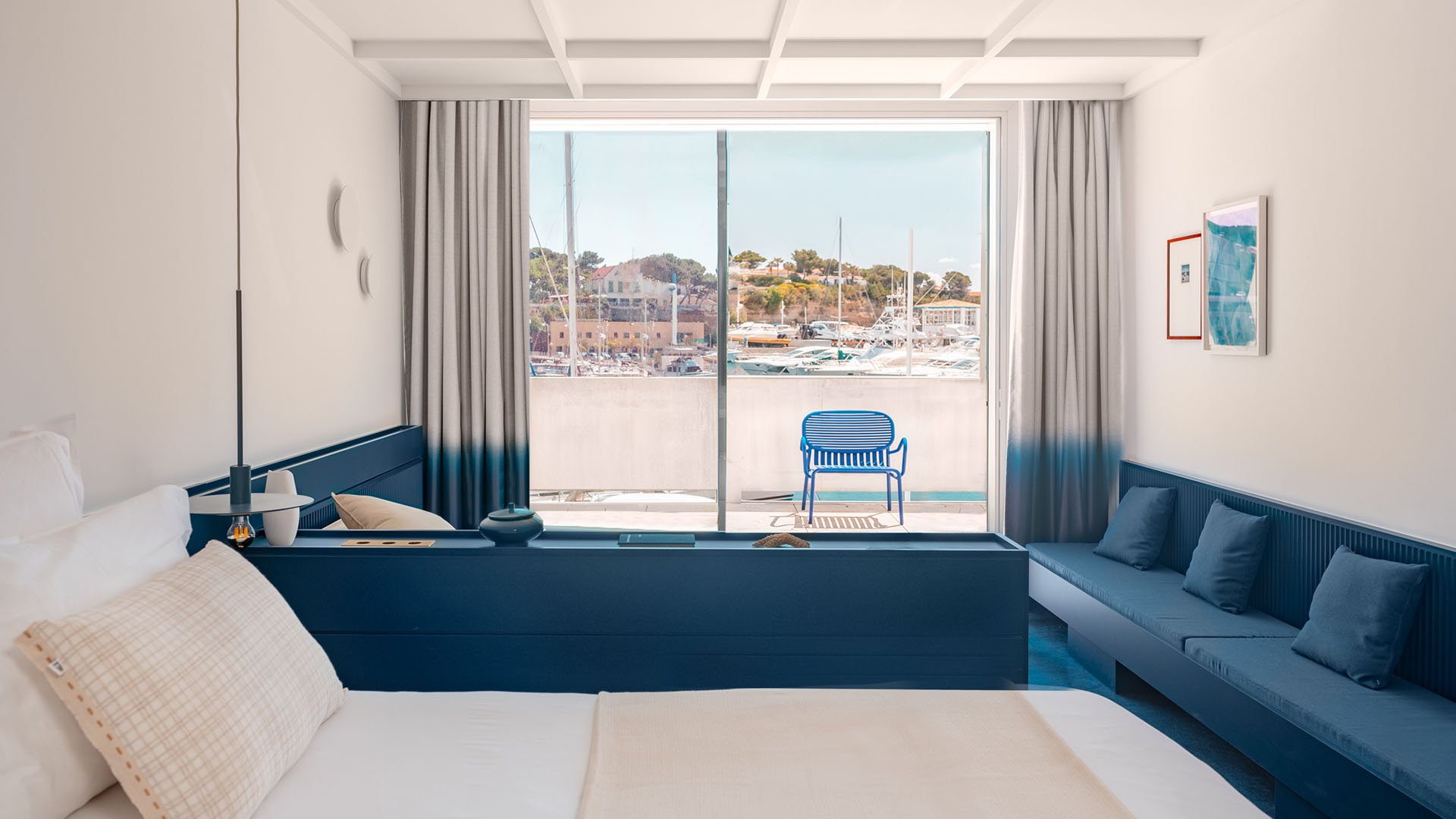 Bleu Hôtel & Spa - Carry-le-Rouet, Côte d'Azur - Vue chambre