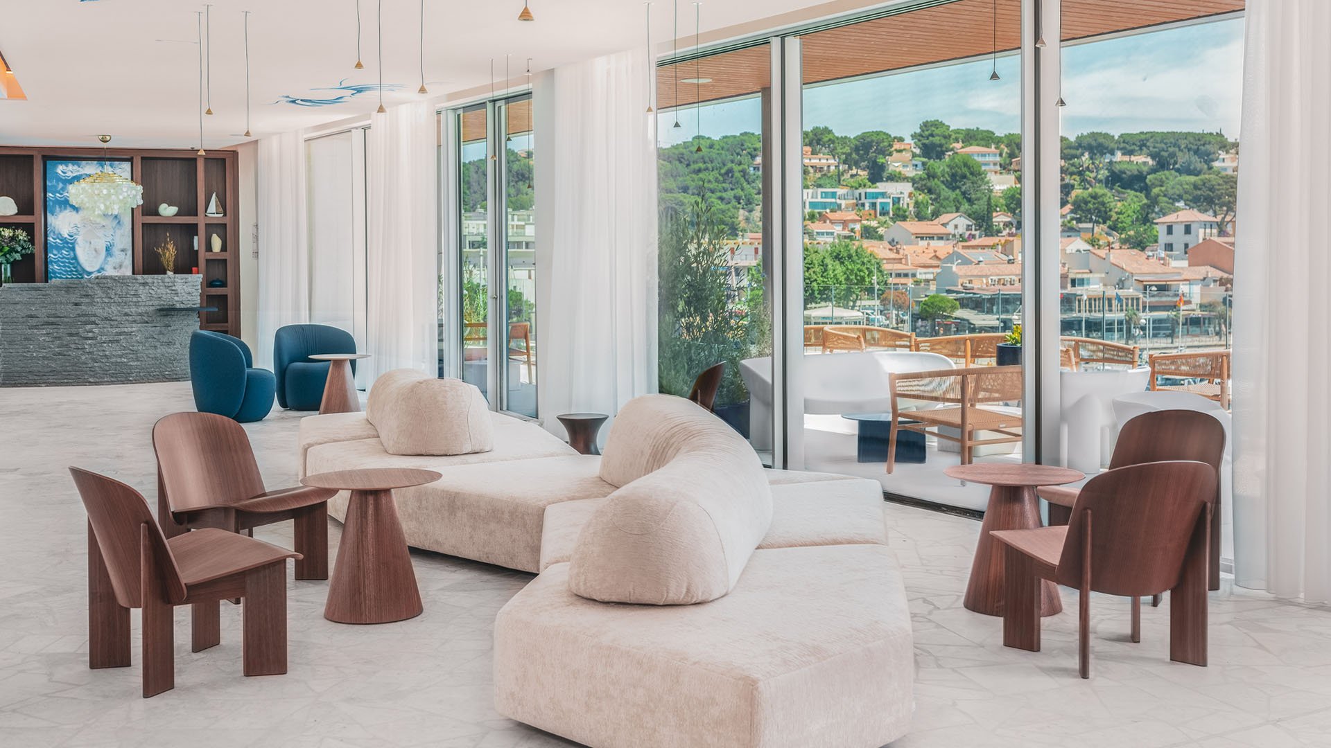 Bleu Hôtel & Spa - Carry-le-Rouet, Côte d'Azur - Salon/Acceuil