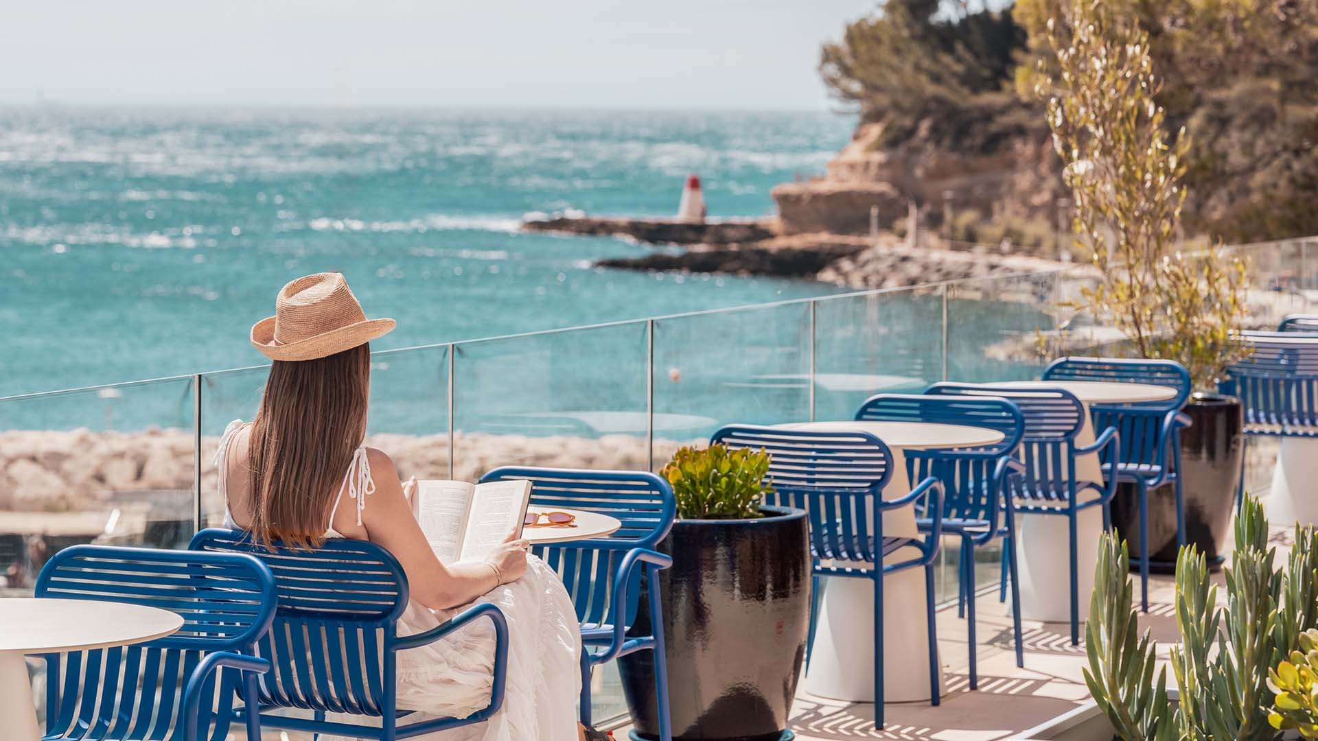 Bleu Hôtel & Spa - Carry-le-Rouet, Côte d'Azur - Terrasse