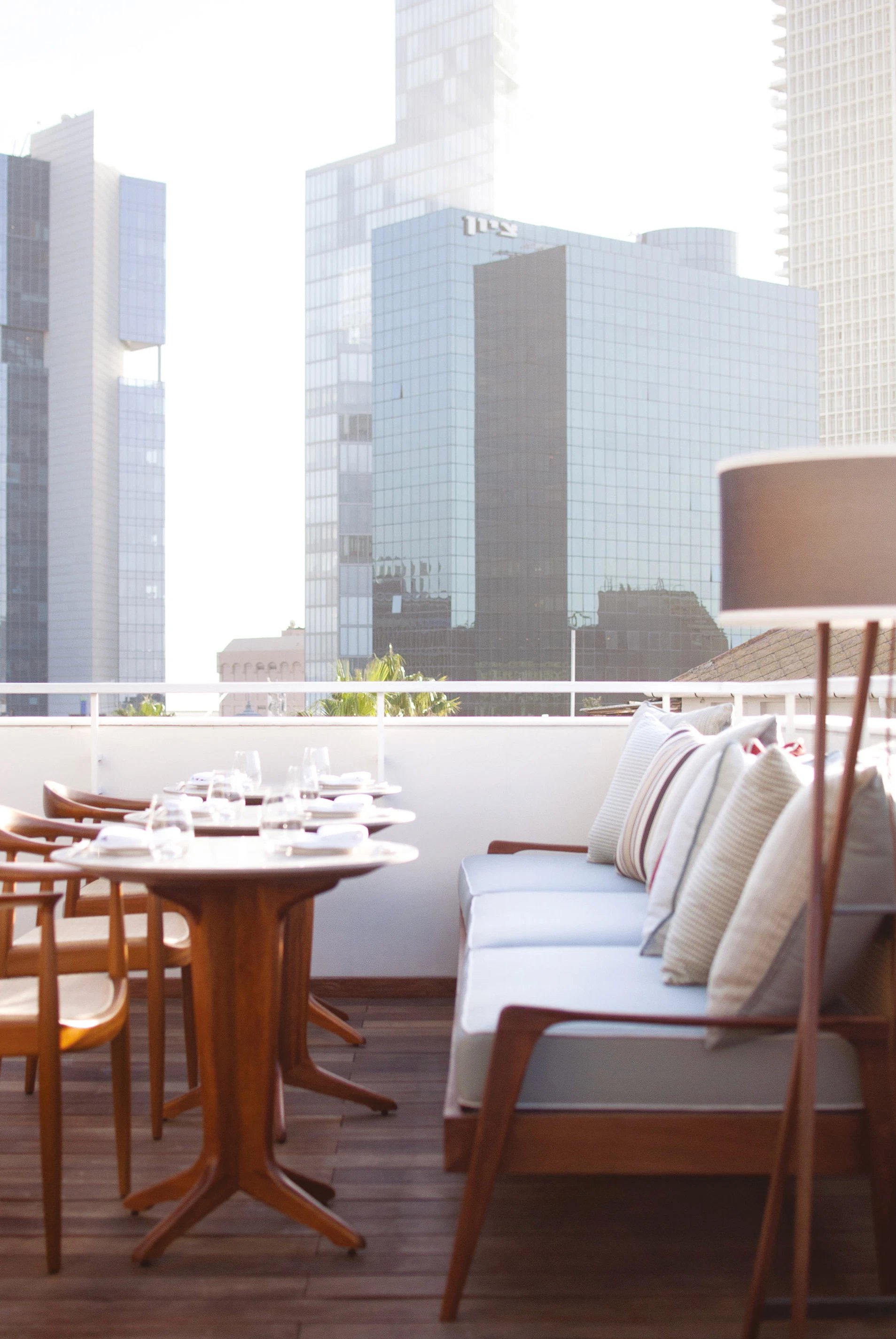 Hôtel de luxe The Norman Tel Aviv Israel façade restaurant