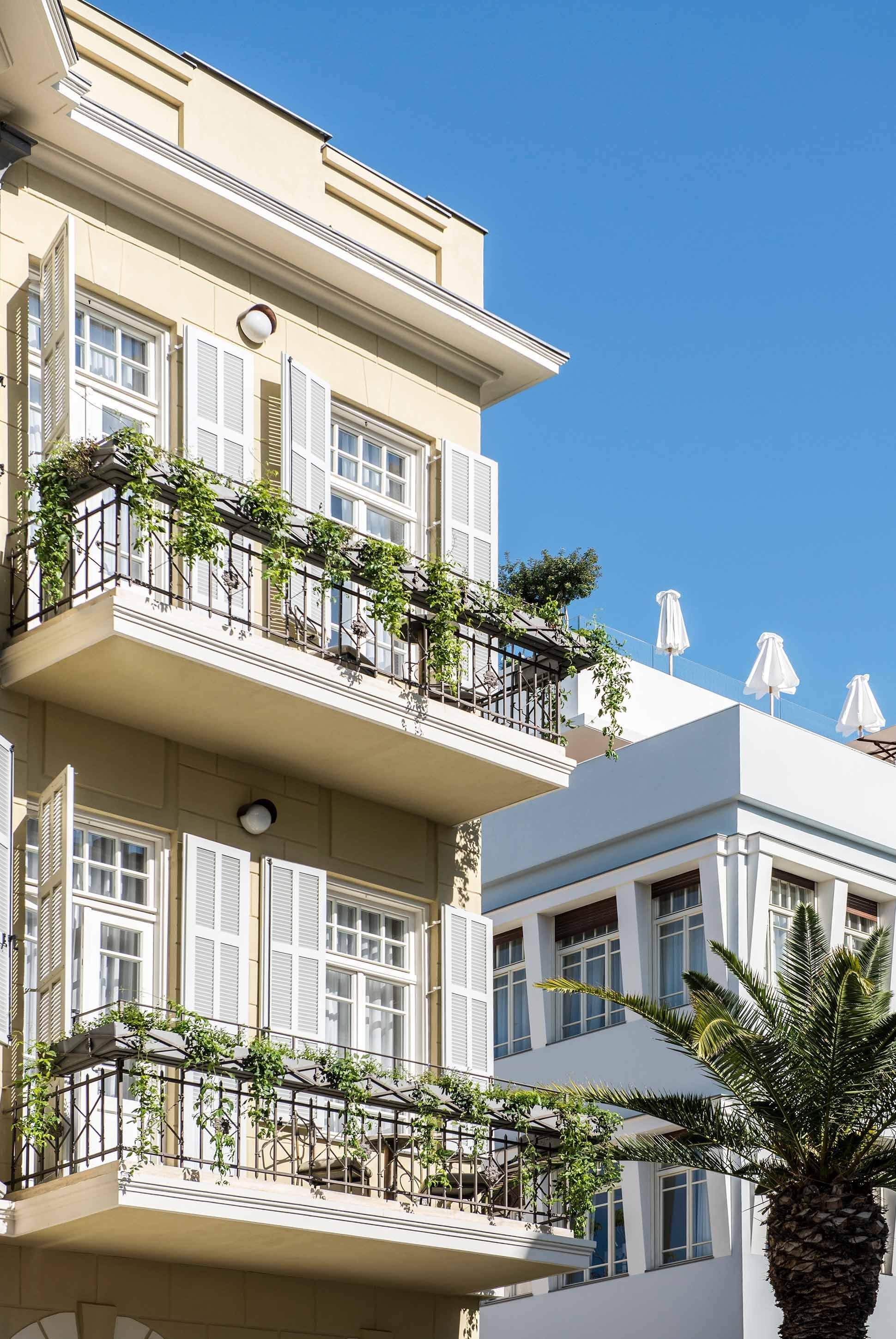 Hôtel de luxe The Norman Tel Aviv Israel façade