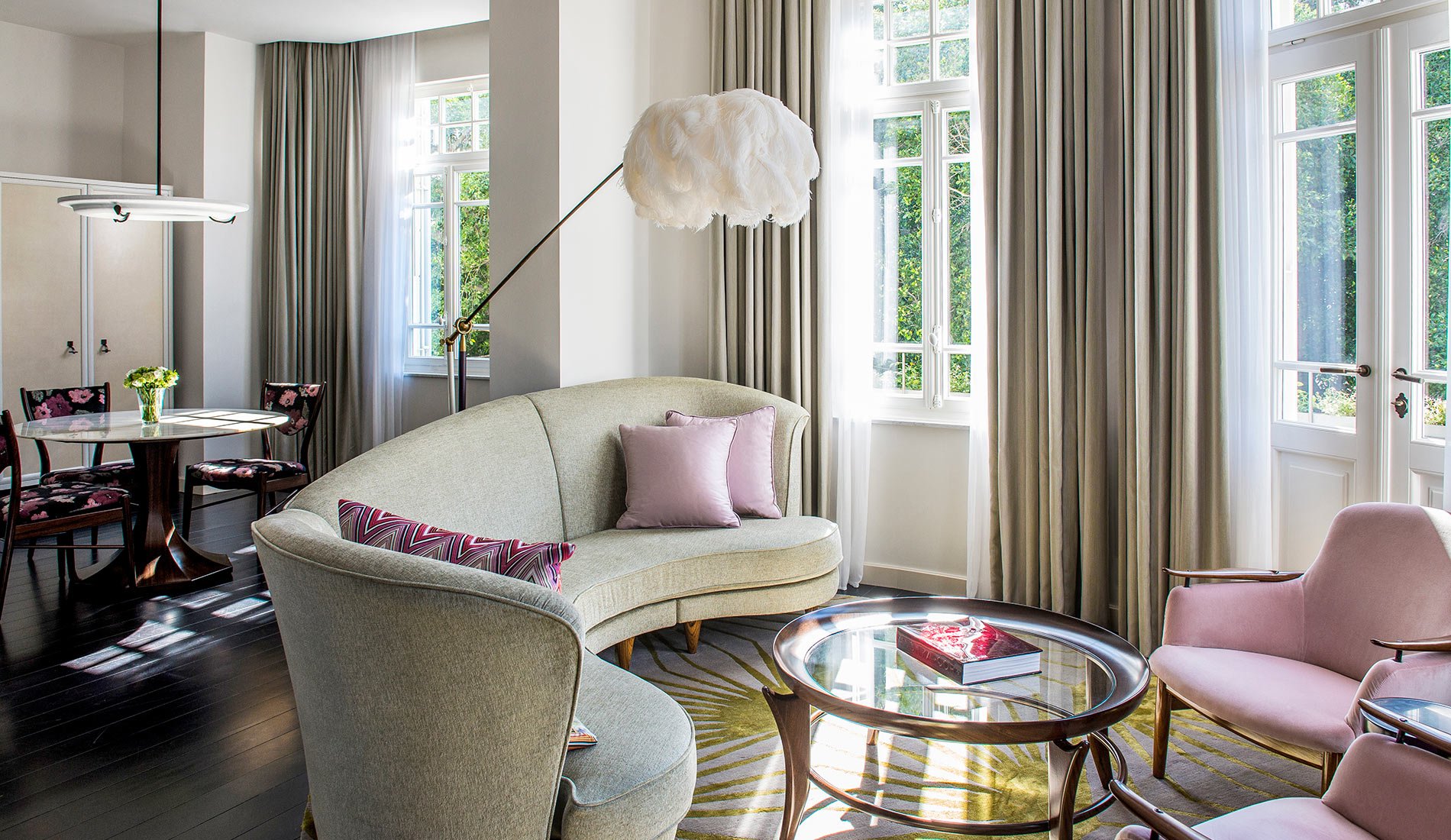 Hôtel de luxe The Norman Tel Aviv Israel chambre salon