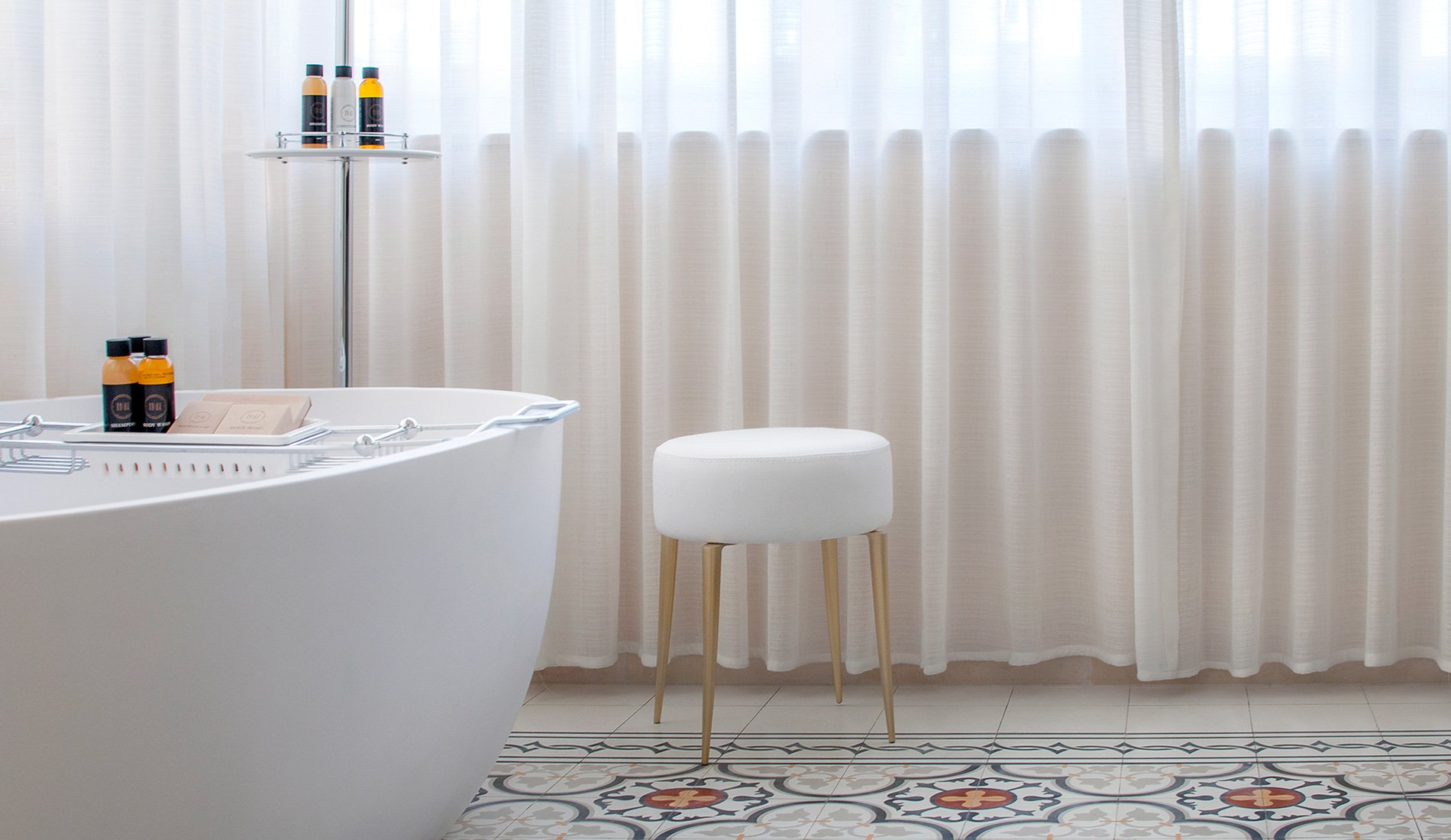 Hôtel de luxe The Norman Tel Aviv Israel salle de bain