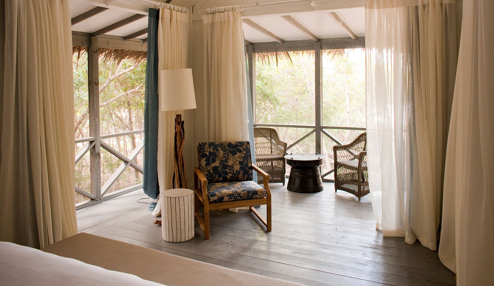 Ecolodge Tiamo Resort 5 étoiles Caraïbes Bahamas chambre