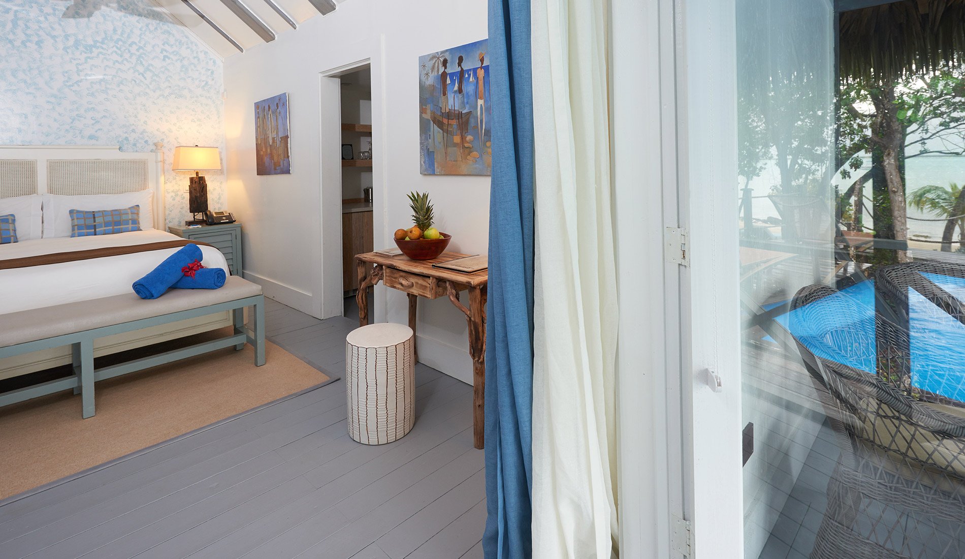 Ecolodge Tiamo Resort 5 étoiles Caraïbes Bahamas villa