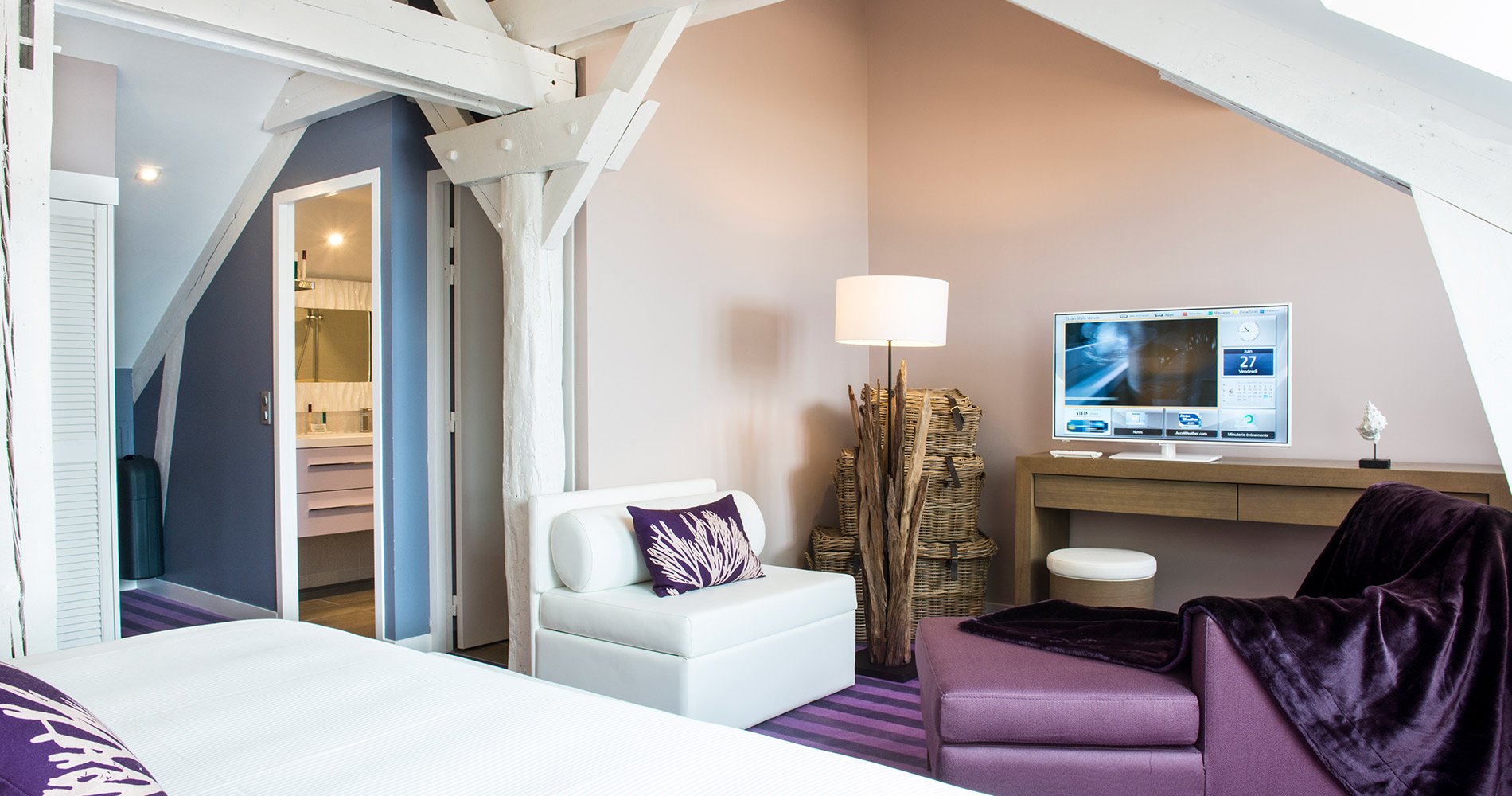 Hôtel de luxe Château des Tourelles Relais Thalasso Pornichet - Baie de la Baule 4 étoiles Thalasso Spa Baie de La Baule France chambre