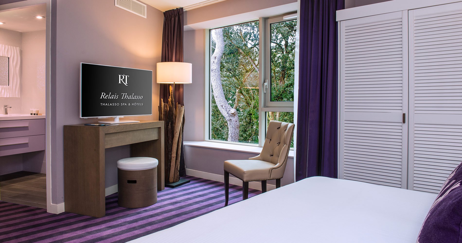 Hôtel de luxe Château des Tourelles Hôtel 4* Thalasso Spa Baie de La Baule France chambre