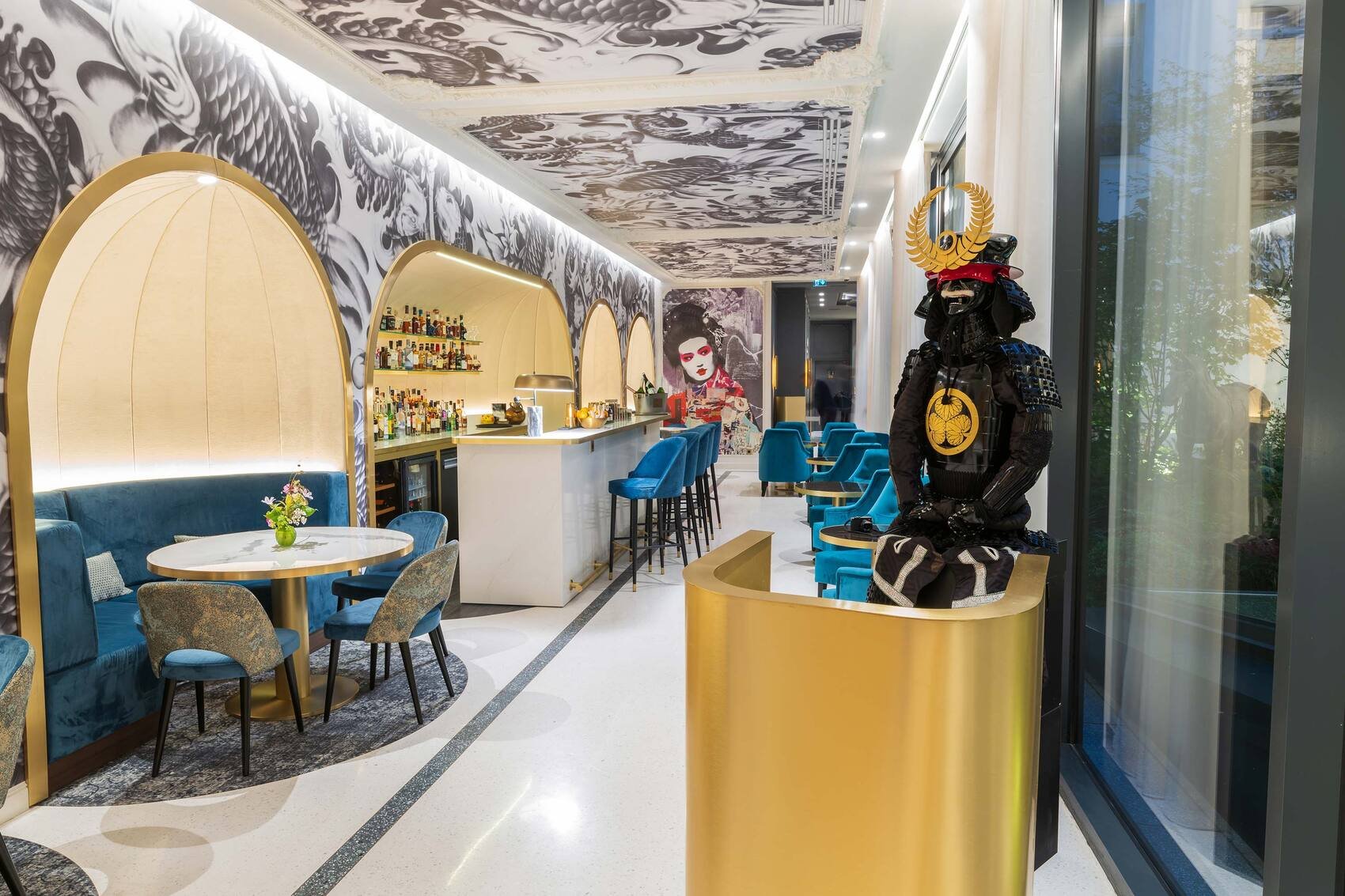 Hôtel de luxe - Maison Albar Hotels Le Vendome 5* - restaurant Yakuza by Olivier cuisine japonaise