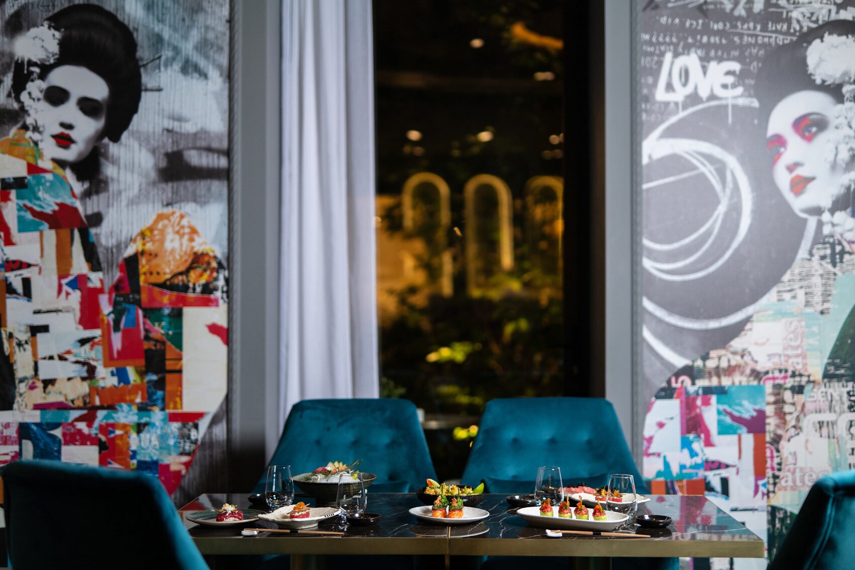 Hôtel de luxe - Maison Albar Hotels Le Vendome 5*- hôtel avec terrasse restaurant Yakuza cuisine japonaise Chef Olivier Da Costa