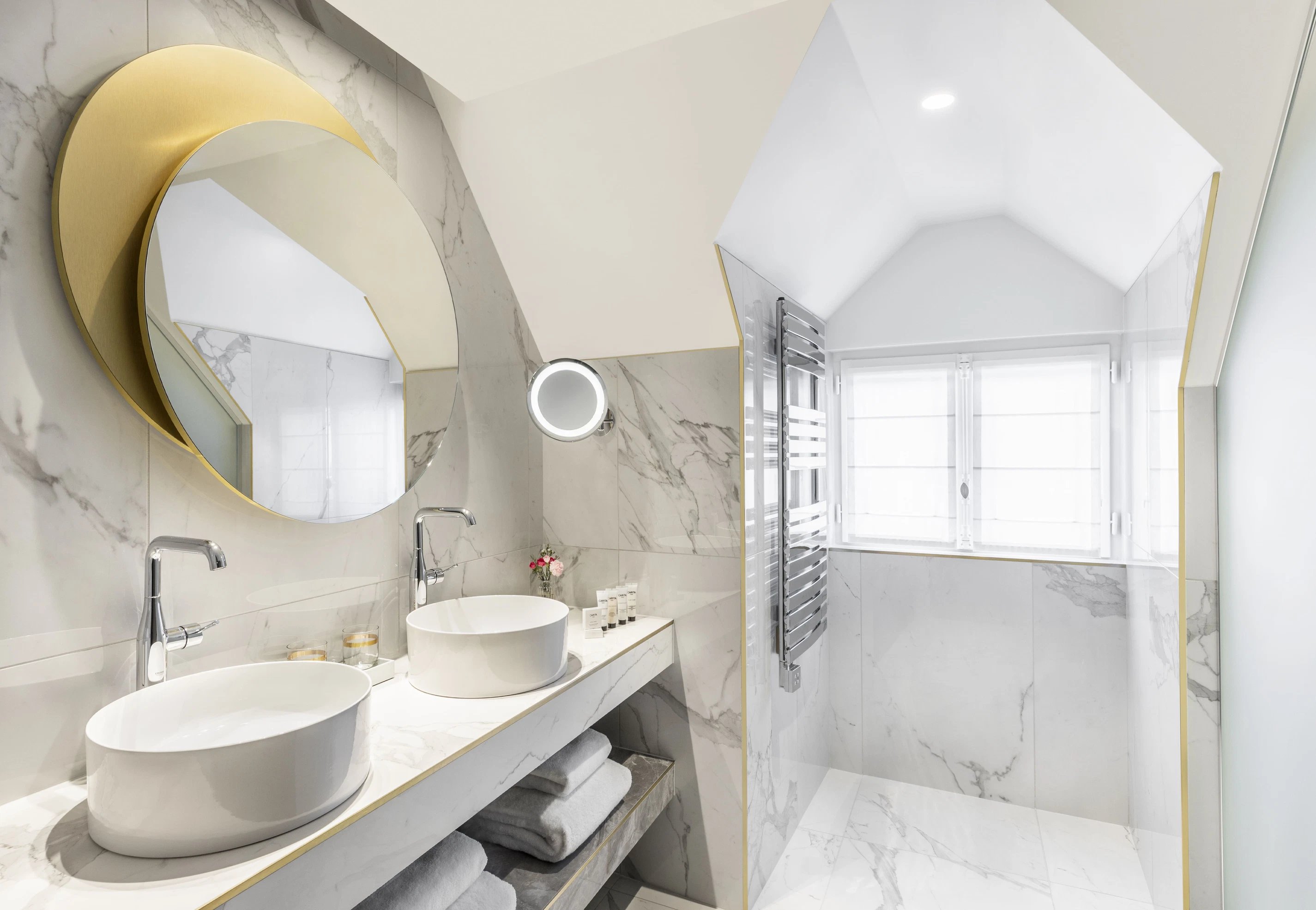 Hôtel de luxe - Maison Albar Hotels Le Vendome 5*- salle de bain chambre supérieure