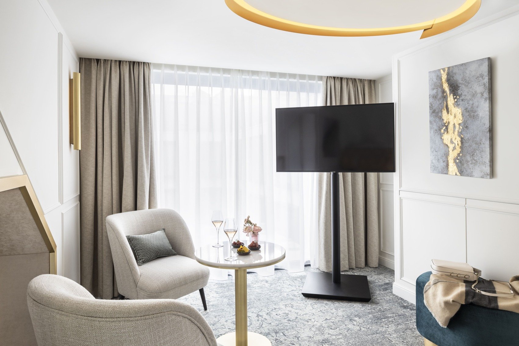 Hôtel de luxe - Maison Albar Hotels Le Vendome 5*- chambre suite signature Vendôme