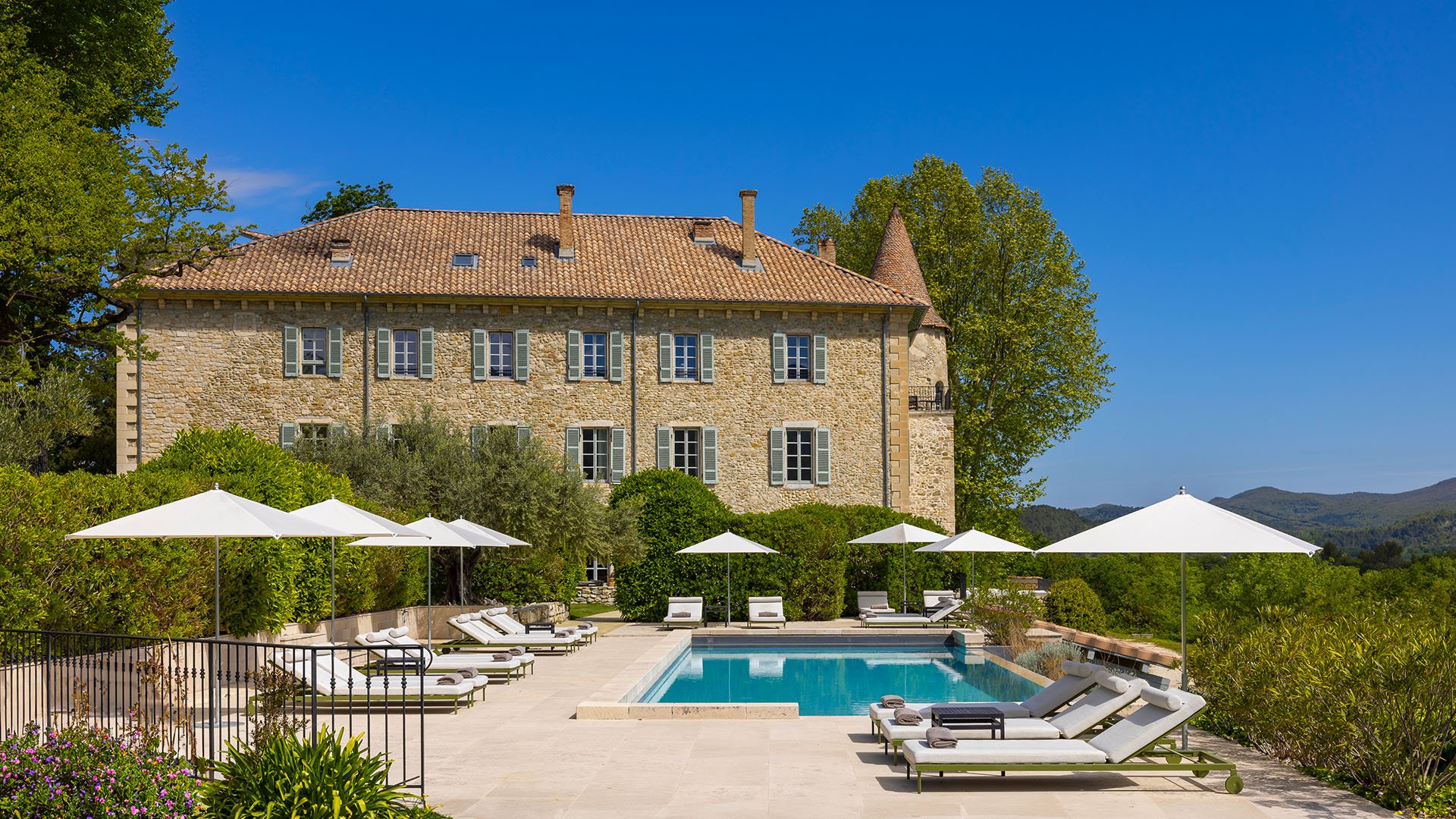 Hôtel France - AUVERGNE-RHÔNE-ALPES - CHÂTEAU LES OLIVIERS DE SALETTES - Extérieur