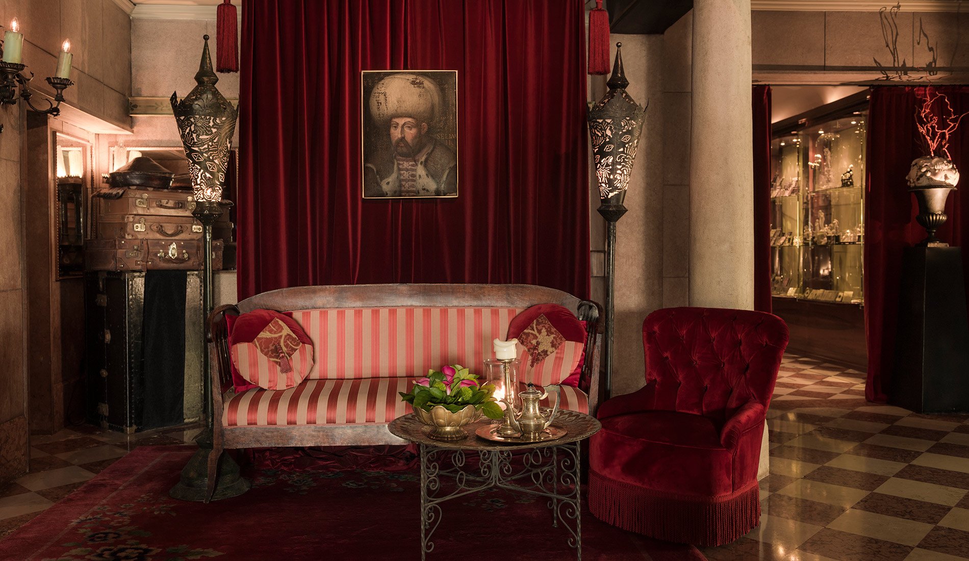 luxury hotel Métropole 5 stars Venise Italia tea room
