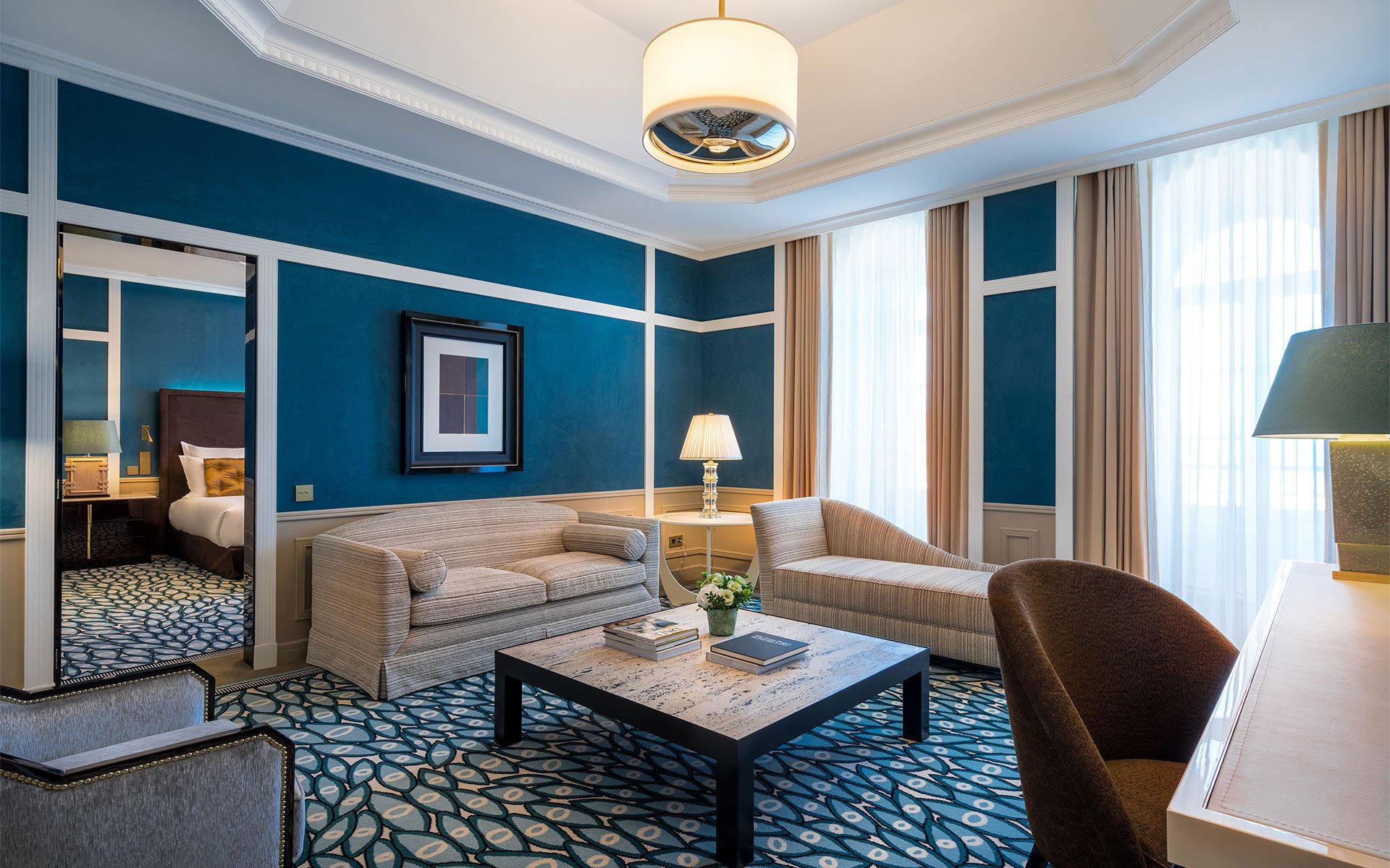 Suite de hotel de luxo Porto