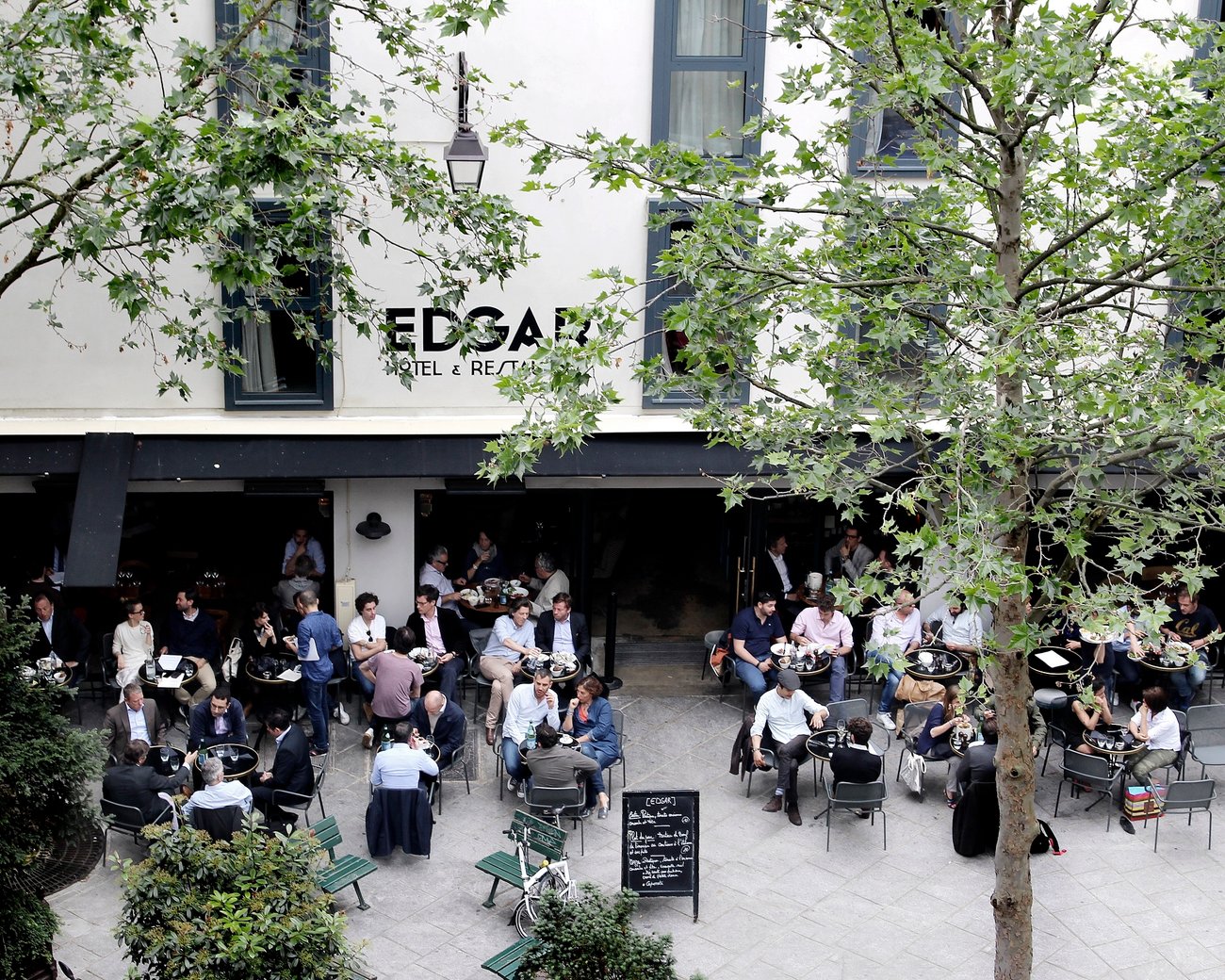 EDGAR & ACHILLE, Terrasse - Hôtel Edgar et Achille