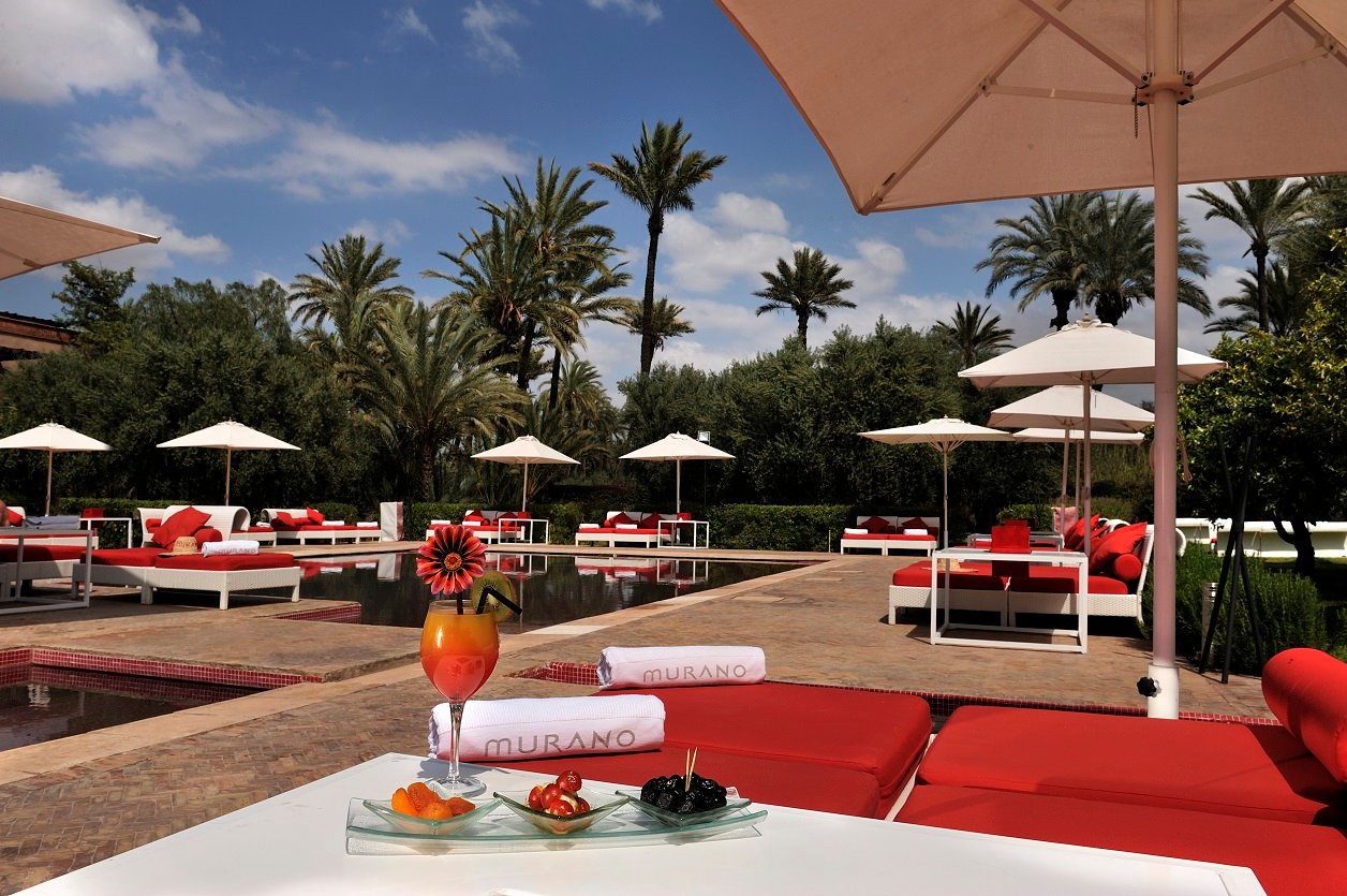 Murano Marrakech, Terrasse déjeuner Hotel Murano Resort Marrakech