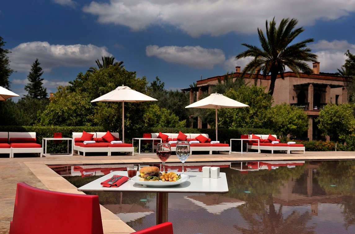 Murano Marrakech, Déjeuner piscine Hôtel Murano Resort Marrakech