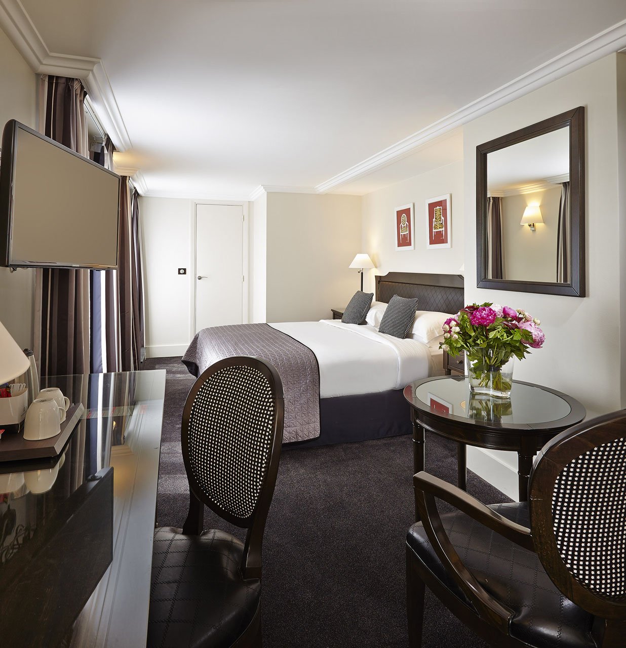 Deluxe room, Hotel Paris rue Saint Honoré, 4 star hotel Paris Louvre Vendôme, 4 star hotel Saint Honoré