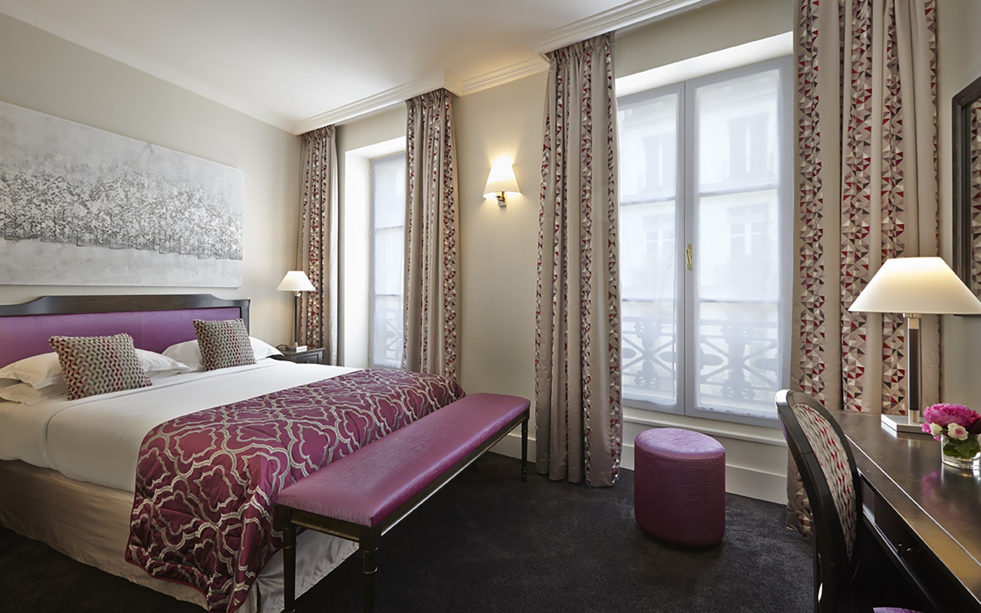 Superior Room, Hotel Paris rue Saint Honoré, 4 star hotel Paris Louvre Vendôme, 4 star hotel Saint Honoré
